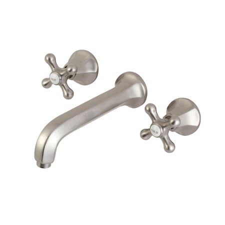 Metropolitan Roman Tub Faucet, 3, Wall Mount, Brushed Nickel KS4028AX